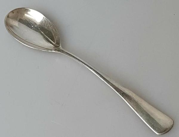 Set 6x Kaffee- Teelöffel aus 800er Silber,  Gewicht: 57,8g