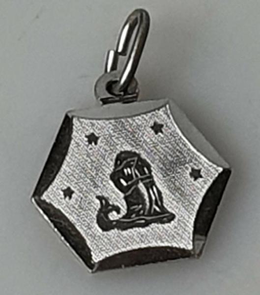 Sternzeichenanhänger "Jungfrau" aus 925er Sterlingsilber Gewicht: 2,6g