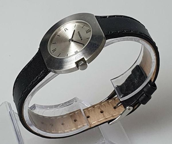 Rodania Damen Armbanduhr mit Lederband, Modell 25109