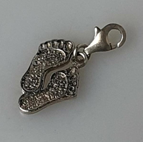 Thomas Sabo Charm Armbandanhänger "Füsse" aus 925er Sterlingsilber