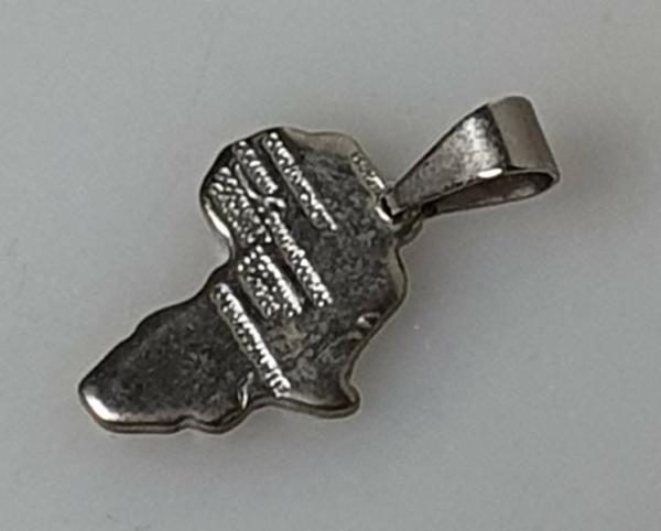Kettenanhänger "Afrika" aus 925er Sterlingsilber