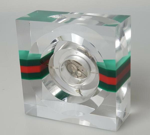 Vintage Gucci Tischuhr 1970s, sehr selten, Schätzpreis: 490,- €