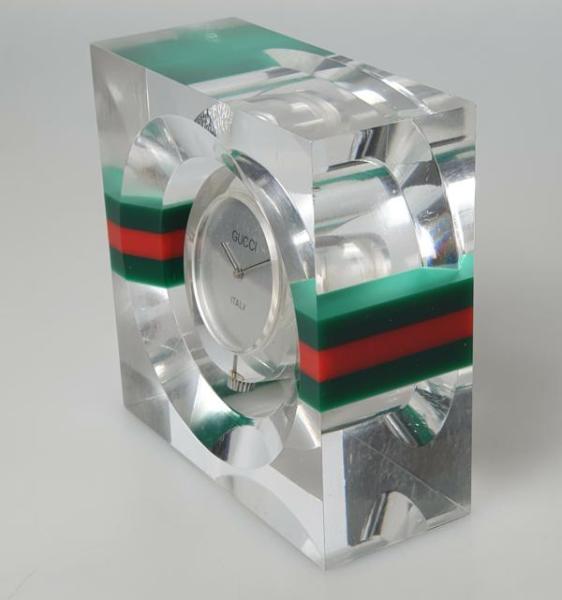 Vintage Gucci Tischuhr 1970s, sehr selten, Schätzpreis: 490,- €