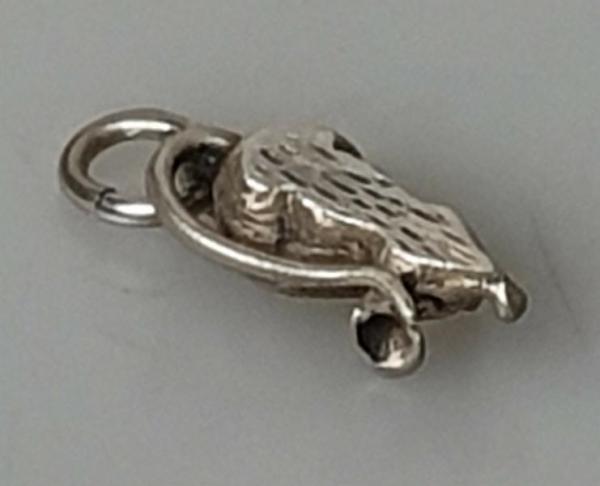 Kettenanhänger "Maus", 835er Silber