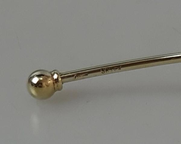 Feiner Omega Halsreif aus 585er Gold, Innendurchmesser: 12,5 cm, Gewicht: 12,6g