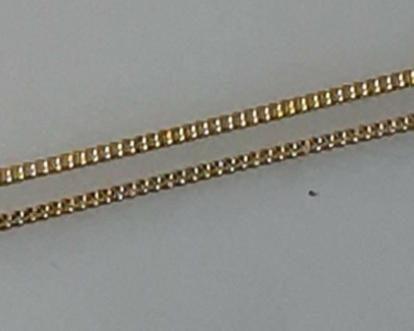 Panzerhalskette aus 333er Gold, Länge 61,0 cm, Gewicht: 4,2g