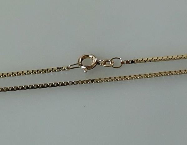 Venezianerhalskette aus 333er Gold, Länge 81,5 cm, Gewicht: 6,1g