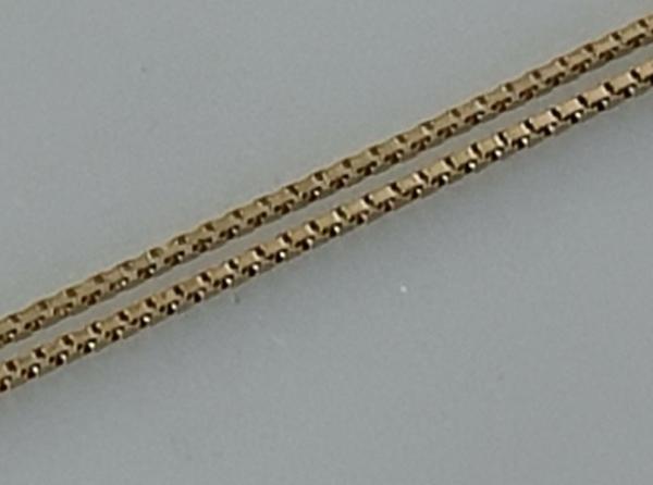 Venezianerhalskette aus 333er Gold, Länge 81,5 cm, Gewicht: 6,1g