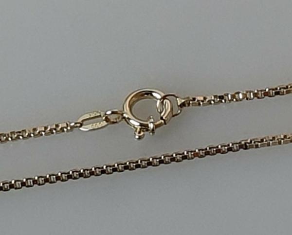 Venezianerhalskette aus 333er Gold, Länge 56,5 cm, Gewicht: 5,0g