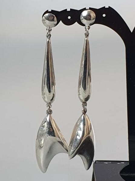 Ohrhänger aus 925er Sterlingsilber, Gewicht: 15,6g