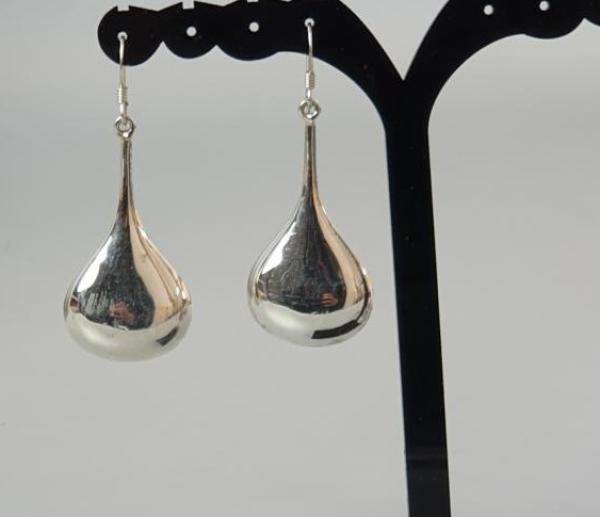 Ohrhänger -Tropfen- aus 925er Sterlingsilber, Gewicht: 6,8g  Mod. 1