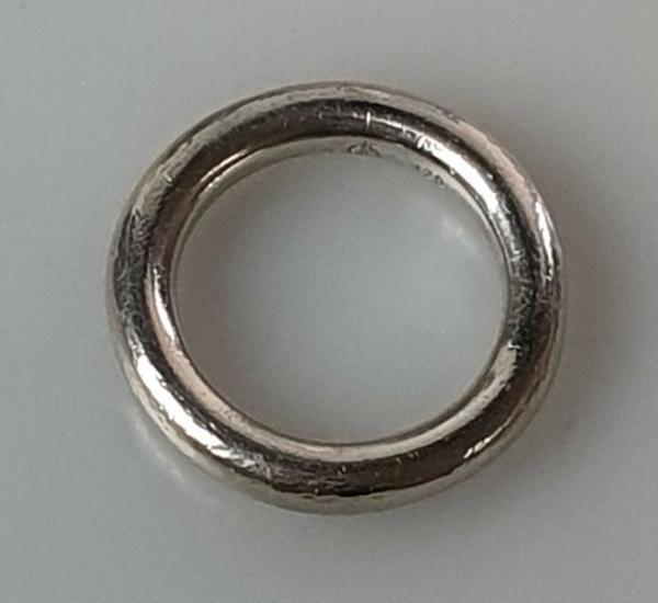 Bandring aus 925er Sterlingsilber, Größe 51, Gewicht: 7,1g