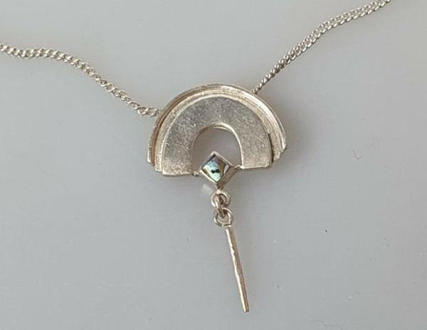 Panzerketten Collier aus 925er Sterlingsilber, Länge 42,5 cm, Gewicht: 5,0g