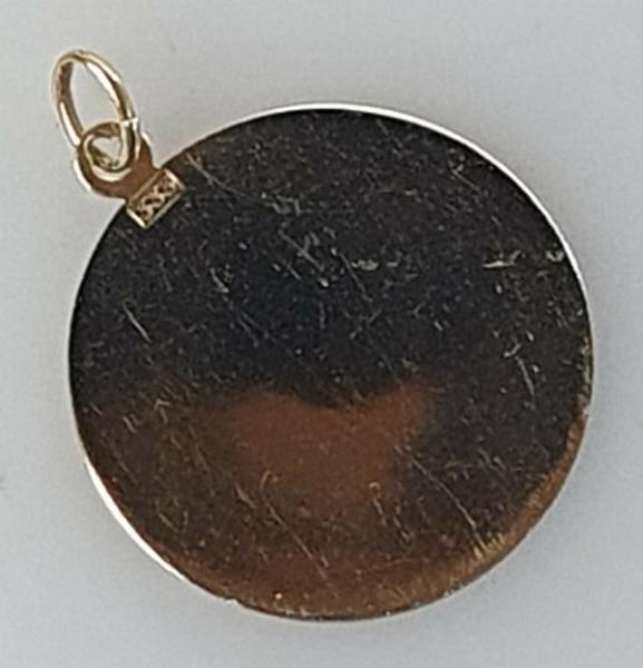 Sternzeichenanhänger Jungfrau aus 333er Gold, Gewicht: 1,8g