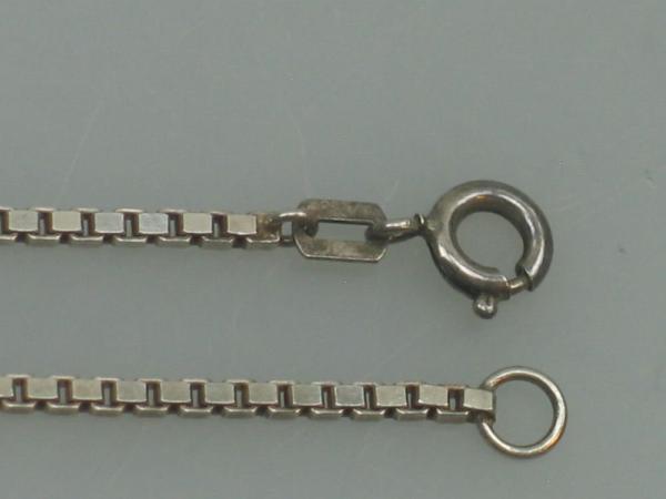 Venezianer Halskette aus 835er Silber, Länge 40,6 cm Gewicht: 6,4 Gramm