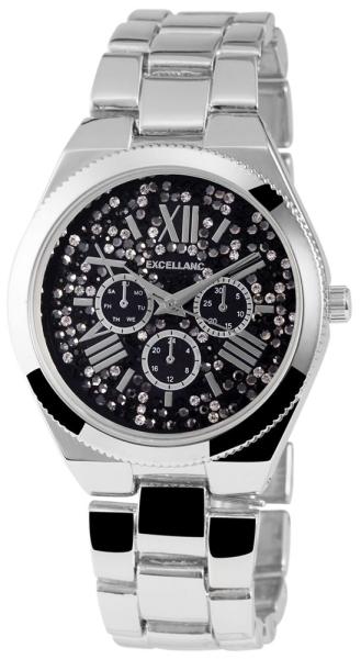 Excellanc Damenuhr mit Metallarmband