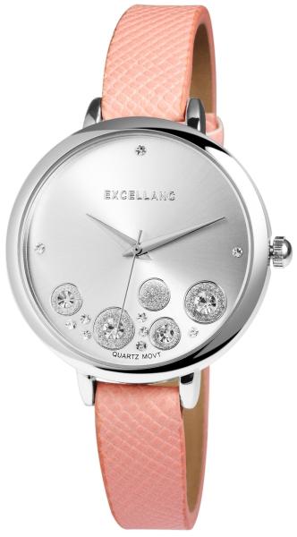 Excellanc Damenuhr mit Kunstlederband