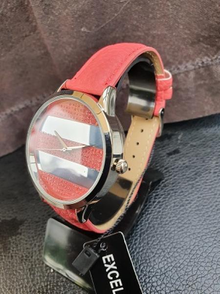 Excellanc Damenuhr mit Kunstlederband