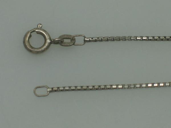 Venezianerkette aus 925er Sterlingsilber, Länge 41,7 cm Gewicht: 3,1 Gramm