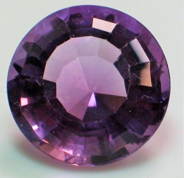 Amethyst im Rundschliff, Gewicht: 11.3 ct.