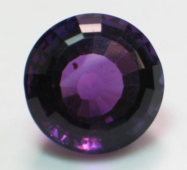Amethyst im Rundschliff, Gewicht: 20.2 ct.
