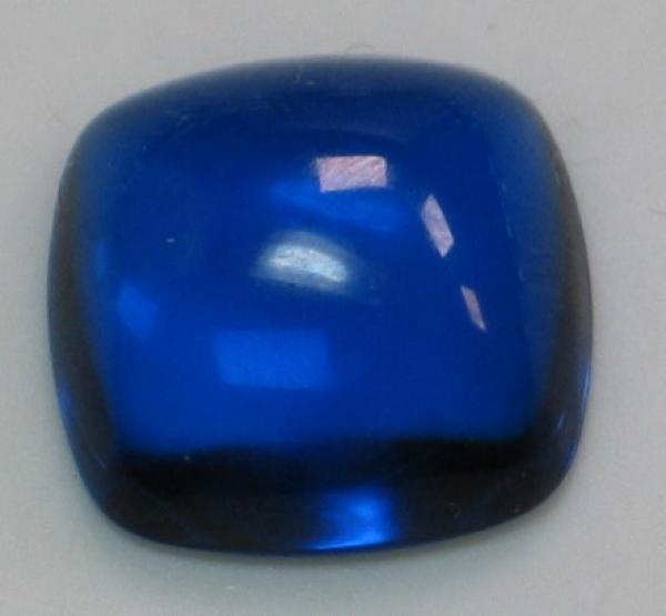 Topas "London" Cabochon, Antik, Cushion, Gewicht: 7.5 ct.