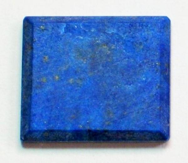 Lapislazuli Platte, rechteckig, Masse (L/B/H): 13,36 x 11,30 x 1,99 mm