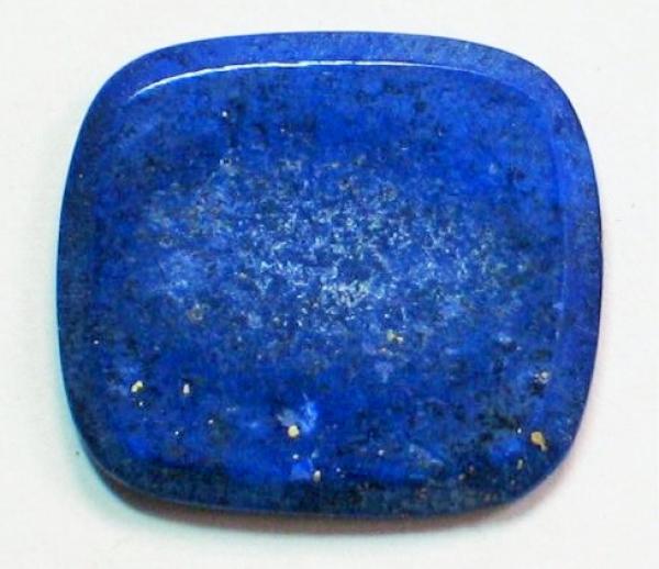 Lapislazuli Platte, rechteckig, abgerundete Ecken, Masse (L/B/H): 15,77 x 14,12 x 2,13 mm