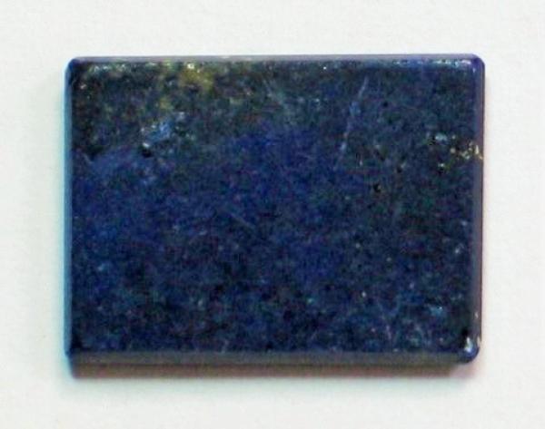 Lapislazuli Platte, rechteckig, Masse (L/B/H): 14,40 x 10,69 x 1,65 mm
