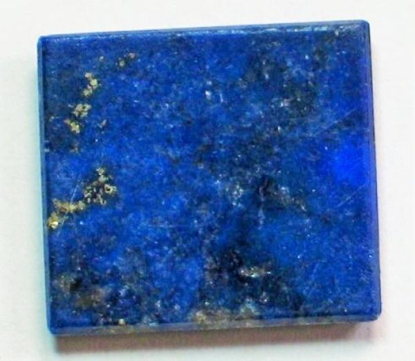 Lapislazuli Platte, rechteckig, Masse (L/B/H): 15,41 x 13,95 x 2,21 mm
