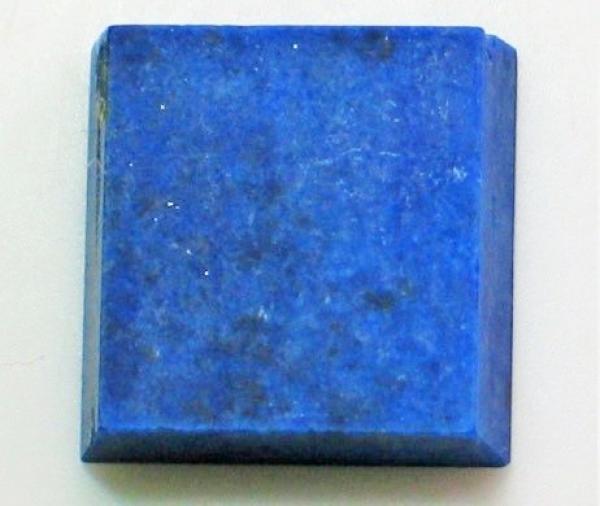 Lapislazuli Platte, Carré, Masse (L/B/H): 12,43-12,43 x 3,84 mm