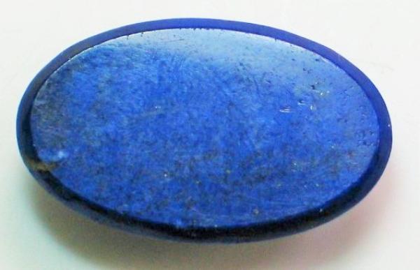 Lapislazuli, Oval, Cabochon, Masse (L/B/H): 22,82 x 14,33 x 5,96 mm