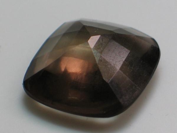Rauchquarz, Cushion, Buff Top, Gewicht: 9.2 ct.