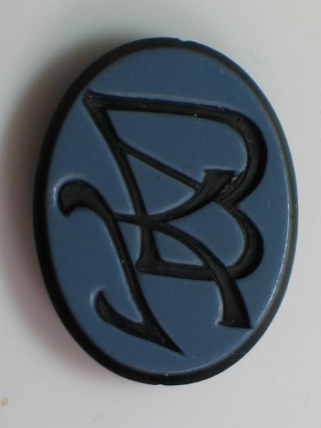 Lagenstein mit Gravur , Oval, Masse (L/B/H): 18,32 x 14,22 x 3,11 mm