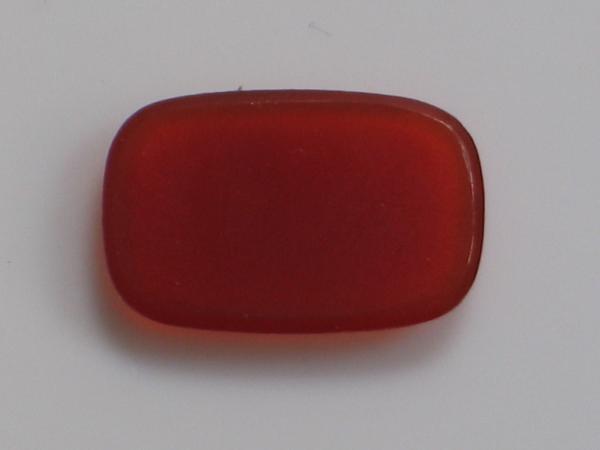 Karneol Platte, Rechteck, Gewicht: 6.35 ct.