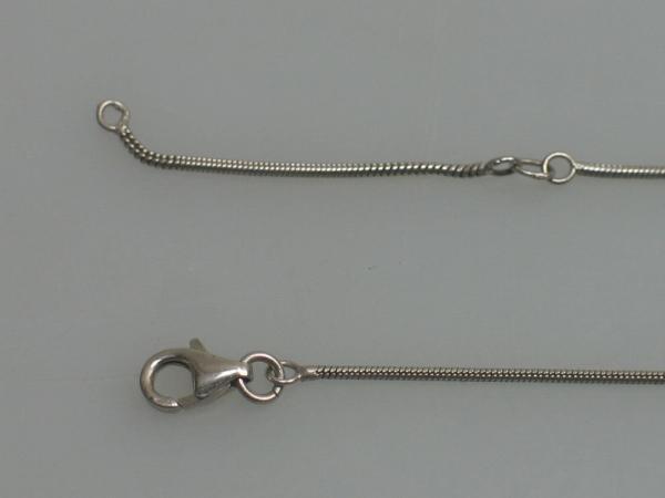 Schlangenkette aus 800er Silber, Länge 46,1 cm, Gewicht: 4,0g