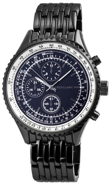 Excellanc Herrenuhr mit Metallband