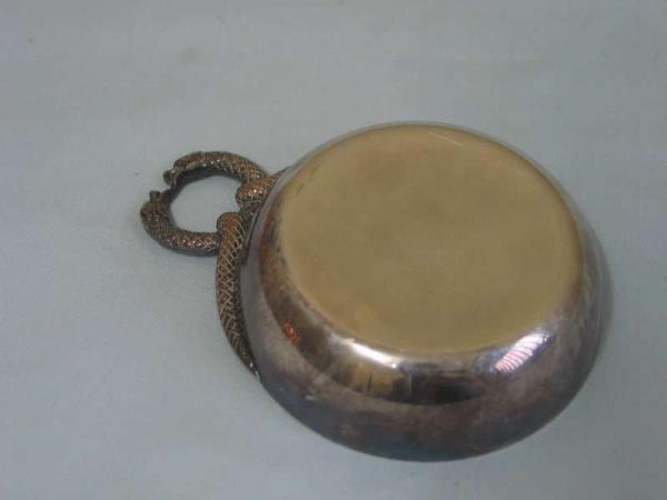 Schale "Schlangen" aus Silber und Metall Gewicht: 100 Gramm