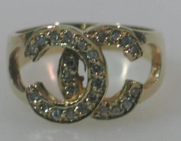 Diamantring aus 585er Gelbgold, Größe 53, Gewicht: 4,9g