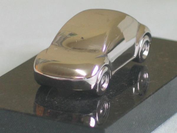 VW Beetle, 925er Sterlingsilber auf Granit- Sockel Gewicht: 177,1 Gramm (Gesamtgewicht mit Granit- Sockel)
