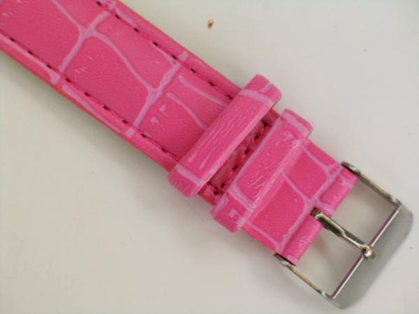 Excellanc Damenuhr mit Band aus Kunstleder, rechteckig