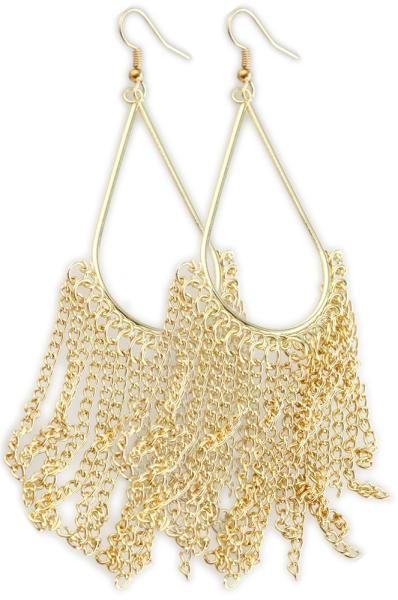 Cham Cham Ohranhänger, goldfarbig