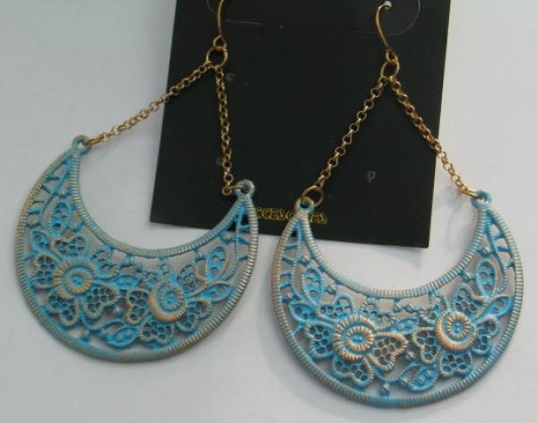 Cham Cham Ohranhänger, Türkis