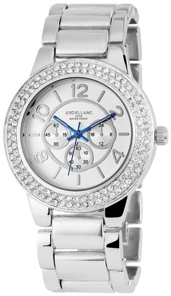 Excellanc Damenuhr mit Metallarmband, modisch