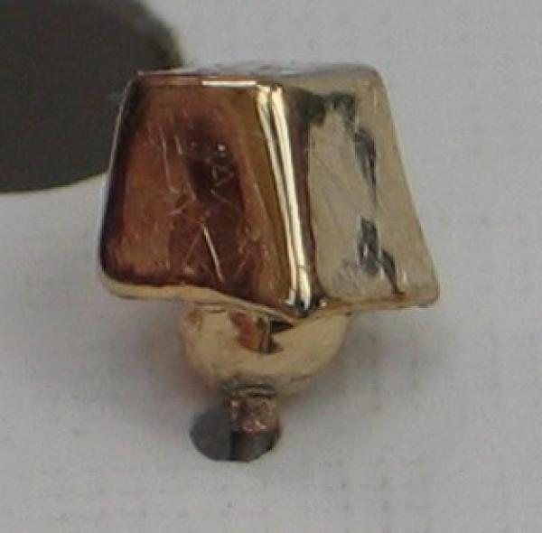 Cham Cham Ohrstecker, goldfarbig, VE 3 Stück, goldfarben