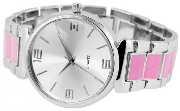 Damenuhr mit Metallarmband