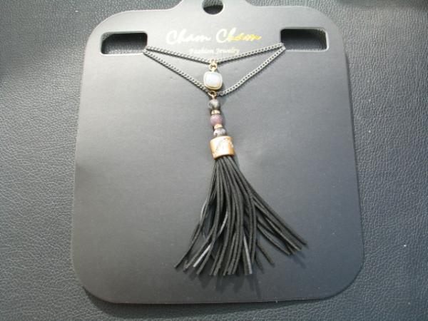 Red Carpet Cham Cham Schmucksteinkette mehrfarbig Ankerkette, Länge: 80 cm