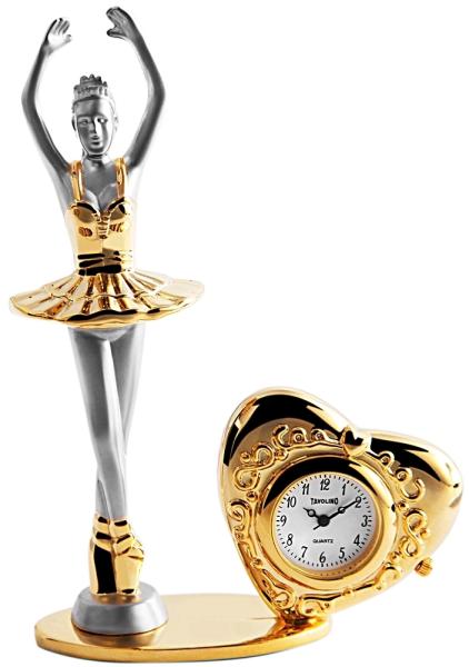 Tavolino Miniaturuhr - Ballerina - Größe 10,4 cm
