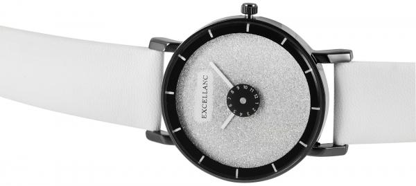 Excellanc Damenuhr mit Kunstlederband
