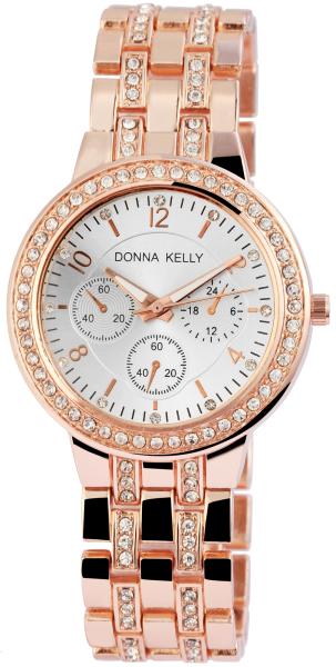 Donna Kelly Damenuhr mit Metallarmband